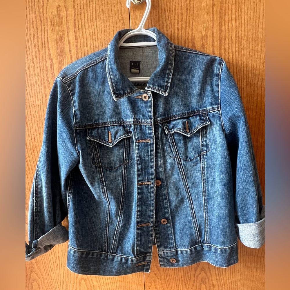 GAP Blue Denim Jacket with Chest Pockets